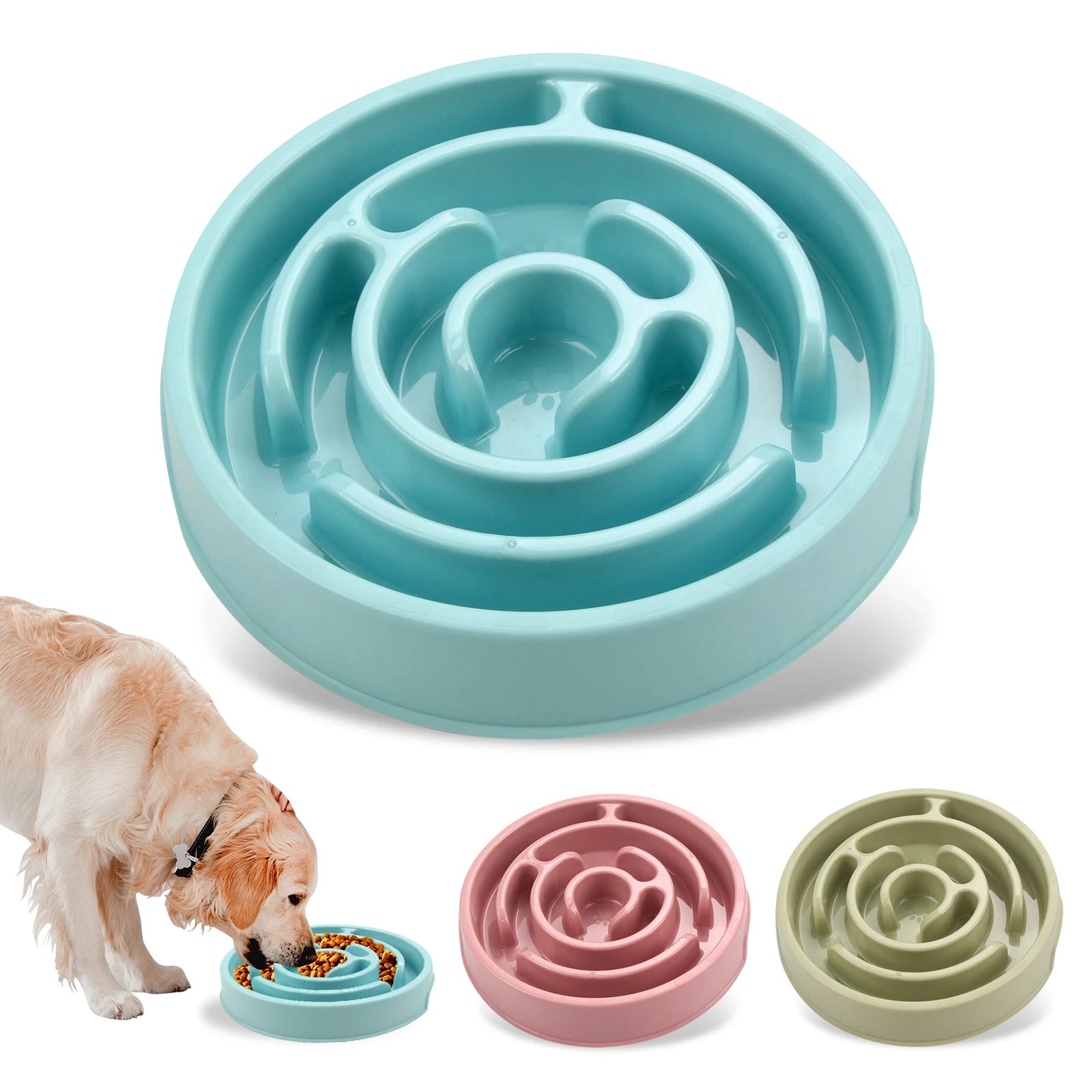 Gamelle anti-glouton pour chien et petit animal